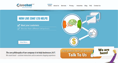 Desktop Screenshot of livechatltd.com